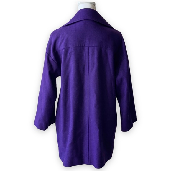 ALICE + OLIVIA Coat Purple - Picture 3 of 8